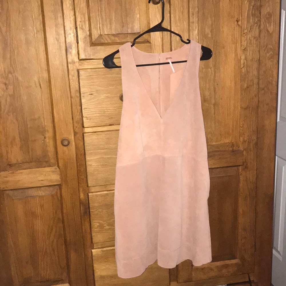 Free People Suede Shift Dress